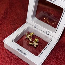 (GRA CERTIFIED) s925 moissanite screw back stud earings