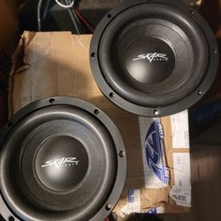 Skar SDR 8 Inch Subwoofers $80 OBO