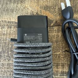 HP Hewlett Packard Laptop Charger and Power Cord