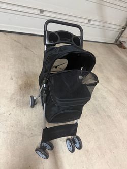 stroller , bed and car seat for pet