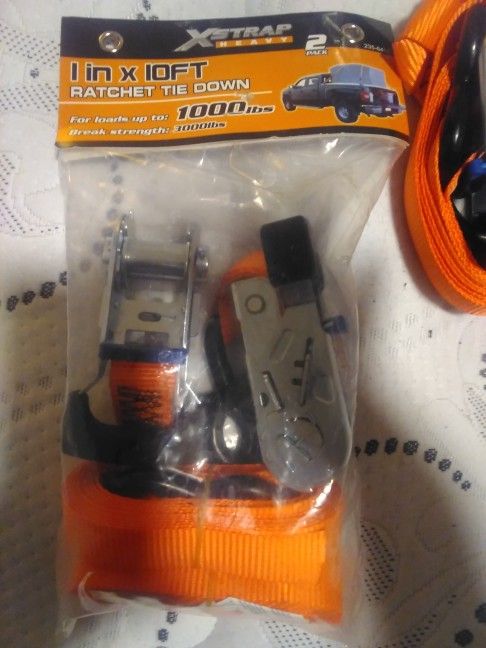 Ratchet Tie Down 1 In X 10 Ft