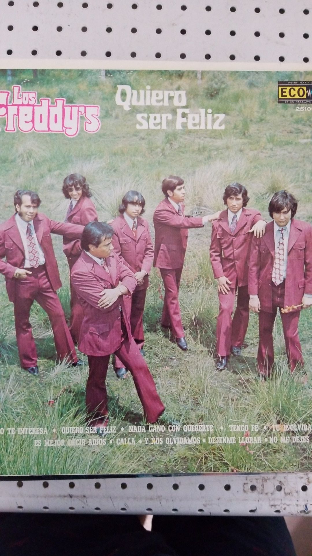 Los Freddys Quiero Ser Feliz LP Record