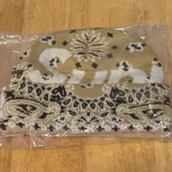 SUPREME Bandana Big Logo Beanie