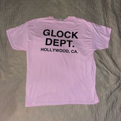 Tommy Vercetti Glock Dept Pink Shirt Size XL