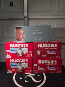 Huggies And Pampers Diapers
