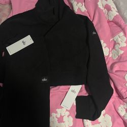 Alo Sweats And Hoodie Set