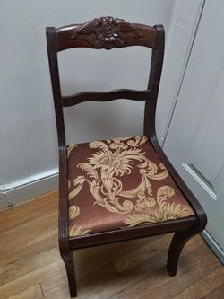 Circa 1940s Roseback Chair Manufactured By The Lexington Chair Company In Lexington NC