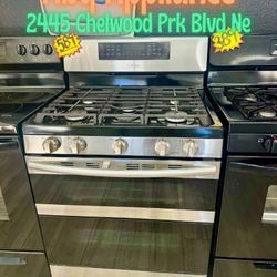 Samsung Double Oven Gas Range