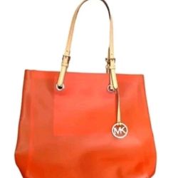 Michael Kors Handbag Jelly Orange PVC Shoulder Bag