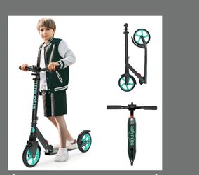 Wayplus Foldable Kick Scooter Black Teal