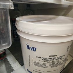 Brill Light Pink Carnation Decorating Butter Cream Frosting 