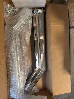 LV-0097-3 Semi Trucks Angled Spring Loaded Mud Flap Hanger Stainless Angled Spring Loaded Mudflaps Bracket for Commercial Truck Heavy Duty HD Mudflap 