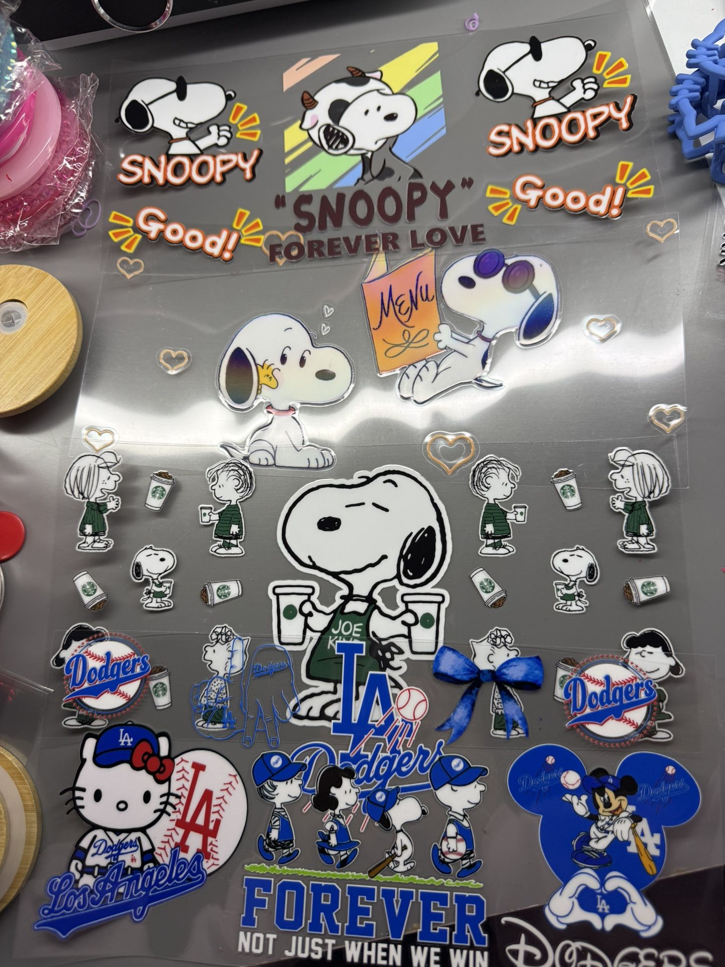 Snoopy Cup Wrap 16oz