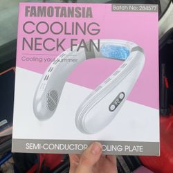 Rechargeable Neck Fan