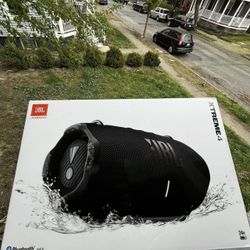 JBL Xtreme 4 Portable Waterproof Bluetooth Speaker Black NEW SEALED
