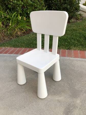 Kids Size IKEA Chair (perfect for time outs, coloring, tea party)