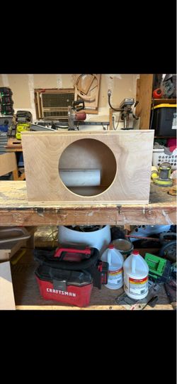 Birch speaker box (new)