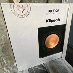 Klipsch KD-10SW Powered 10"

Subwoofer 300w Front Firing Digital Amplified Sub
