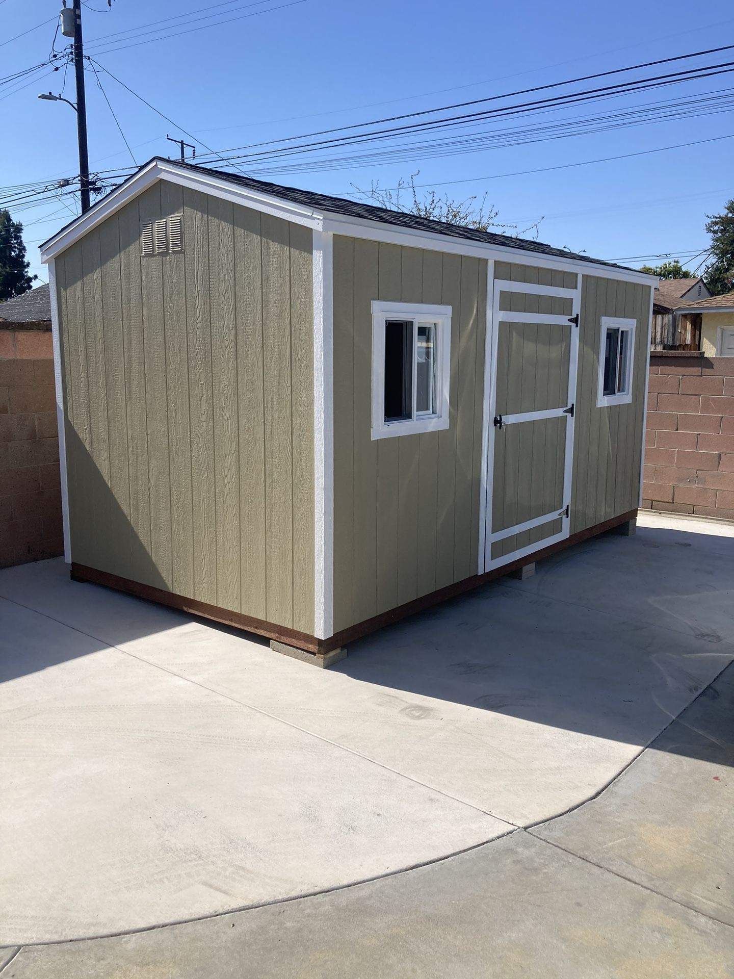 Shed 8x15x8