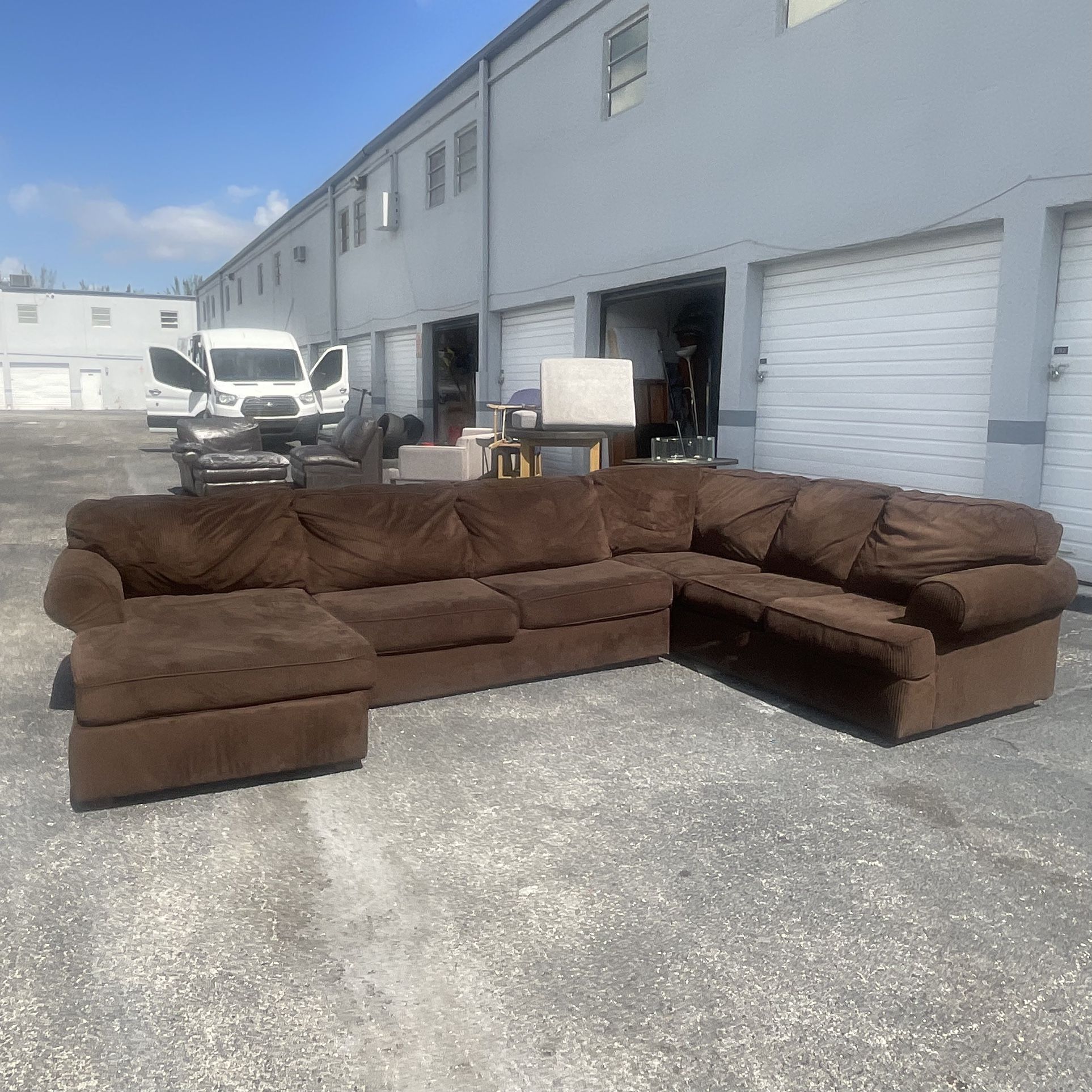 Brown Sectional Couch