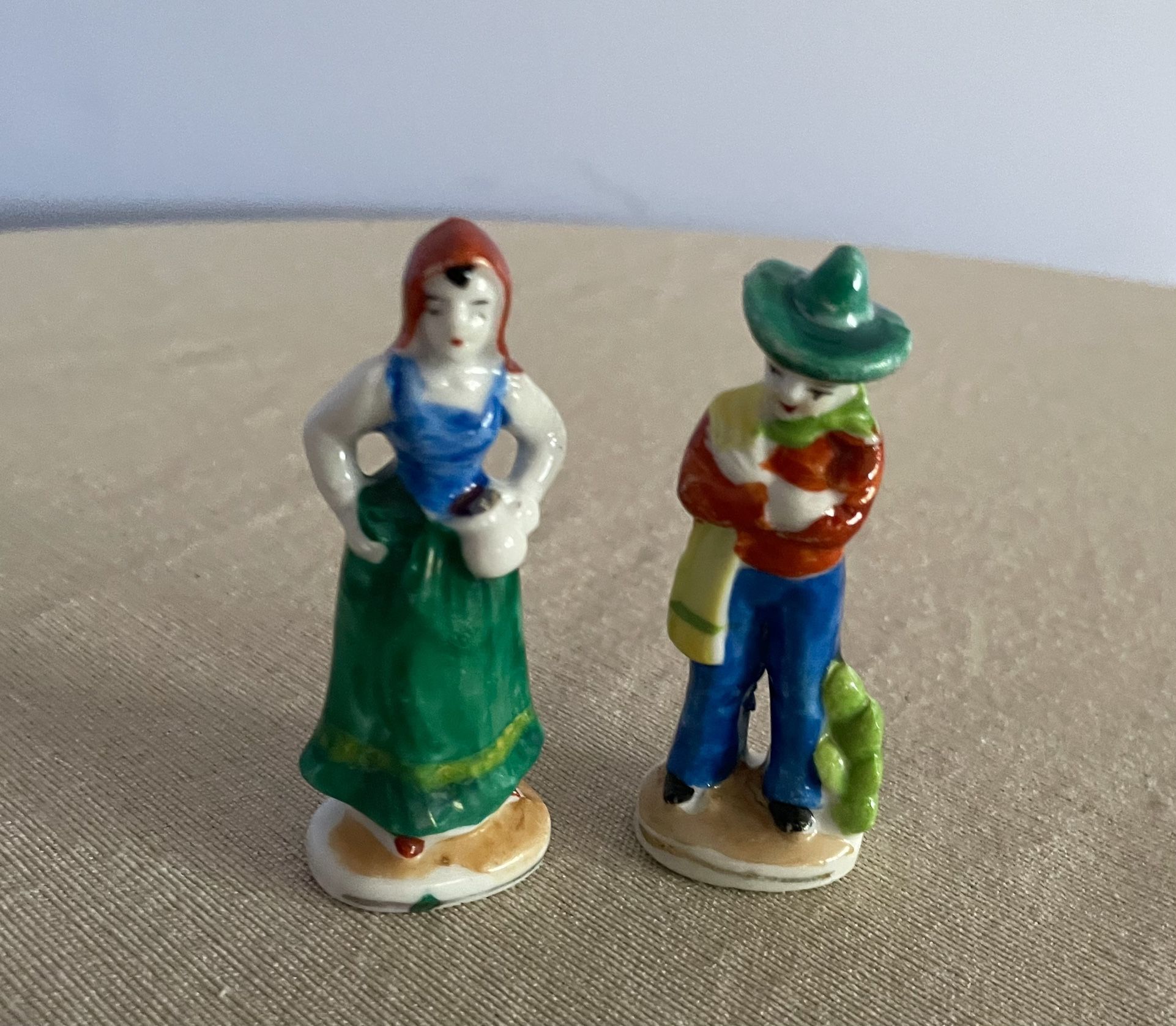 Miniature Porcelain Figurines