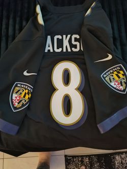 Large lamar jackson jersey men