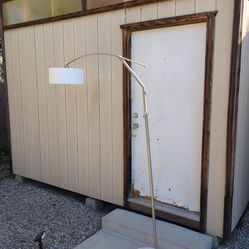 Floor Lamp with marble base