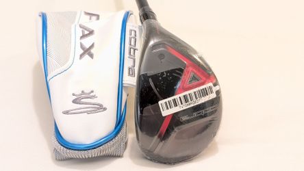 RH WOMEN'S BRAND NEW  COBRA F. MAX #4 HYBRID 23* BASSARA 55 x5ct LITE. FLEX MITSUBISHI RAYON GRAPHITE SHAFT W/ NEW GOLF PRIDE GRIP Including a New Cob