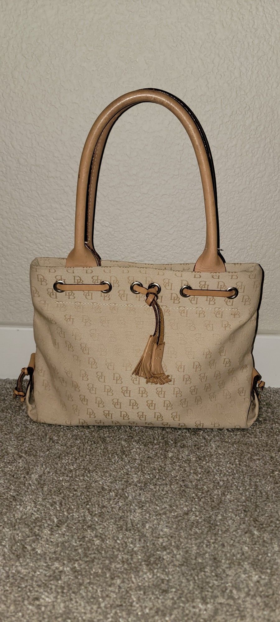 Dooney&Burke Tulip Tassel Tote