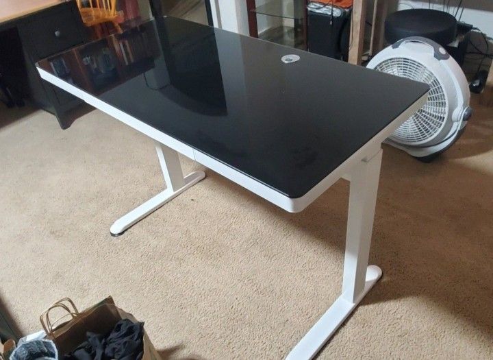 Glass Desk