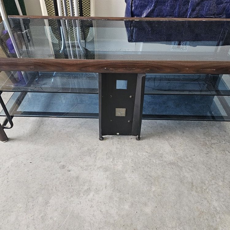 3 Tier Glass TV Stand