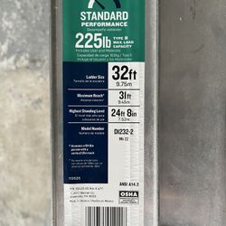 32 Ft. Werner Aluminum Extension Ladder