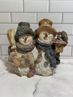 Shimmery Snowmen