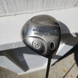 Callaway Great Big Bertha 8 Hawk Eye Graman TP440 Tour Professional Light Weight Driver