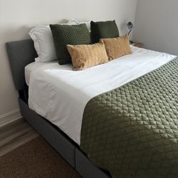 Bed Frame & Mattress For Sale