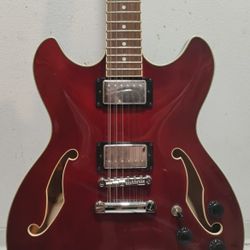 Ibanez AS7312-TCR-12-01 12-String Semi-Hollow Electric Guitar 