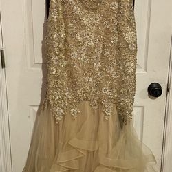 Gold Dress