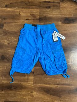 Southpole Kids Jogger Cargo Shorts Ocean Blue