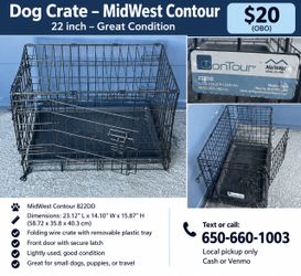 Dog crate