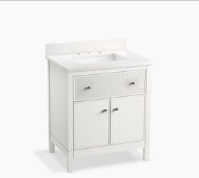 Kohler
Malin by Studio McGee 30" Free Standing Vanity Set with Cabinet and Quartz Vanity Top