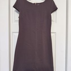 Boston Proper Taupe Sheath Dress - Size 6