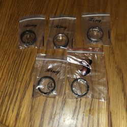 5 Stress Rings Size 8