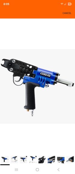 Brand New SC7C 15 Gauge Pneumatic Hog Ring Gun, 3/4" C-Ring Plier Tool