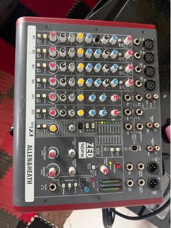 Allen & Heath ZED-10FX 10-channel Mixer with USB Audio Interface and Effects use firm on price