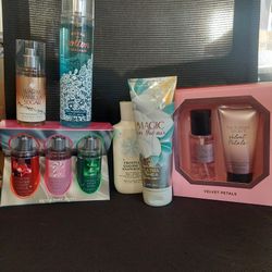 Bath & Body Works Lotions And Fragrance Sprays