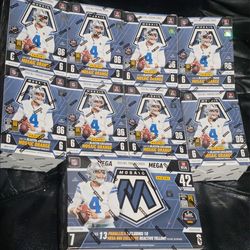 2025 Panini Mosaic Football Mega Box! & 8 Blaster Box! 9 Box Lot! New Factory Sealed! Micro Mosaic!?