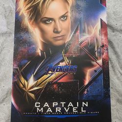 NEW HOT TOYS AVENGERS ENDGAME CAPTAIN MARVEL 1/6TH SCALE FIGURE MMS575 NIB