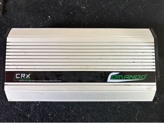 Commando CRX 4-5200 Watt Amplifier