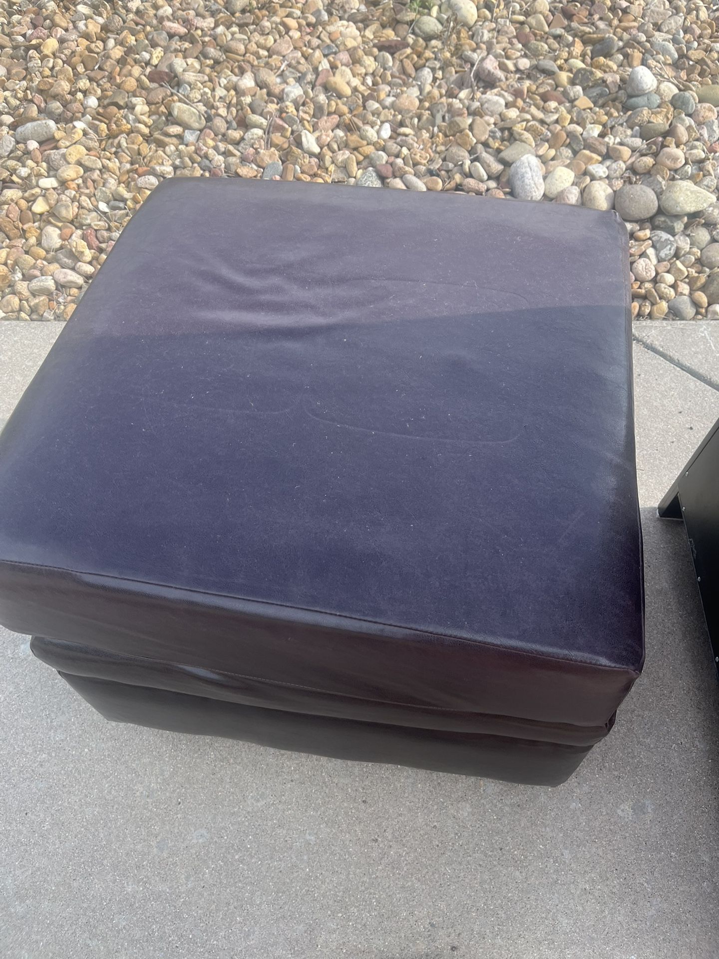 Brown Ottoman 