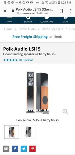 Polk Audio Tower Speaker W-Sub (LSI 15)